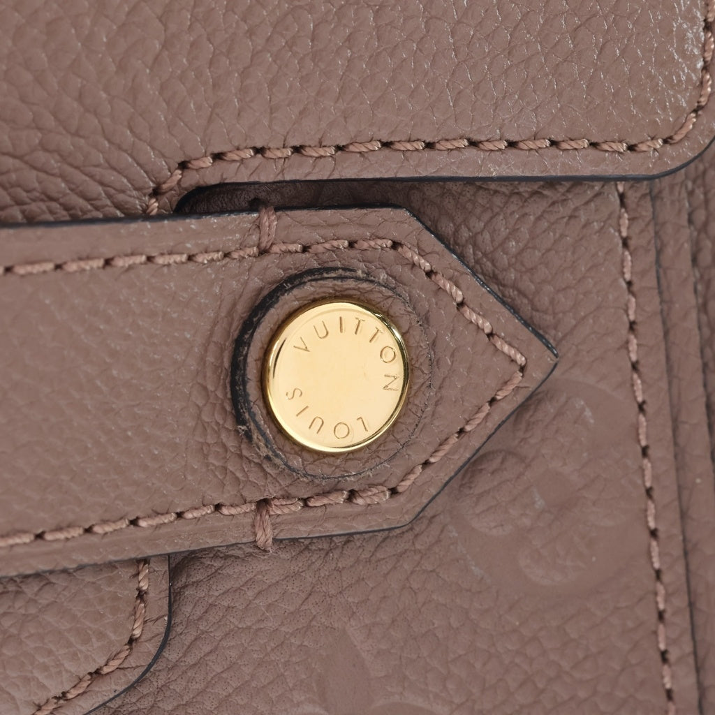 LOUIS VUITTON(ルイヴィトン) モノグラムアンプラント トロカデロ トープ ハンドバッグ ブラウン レザー M50698 ゴールド金具 レディース