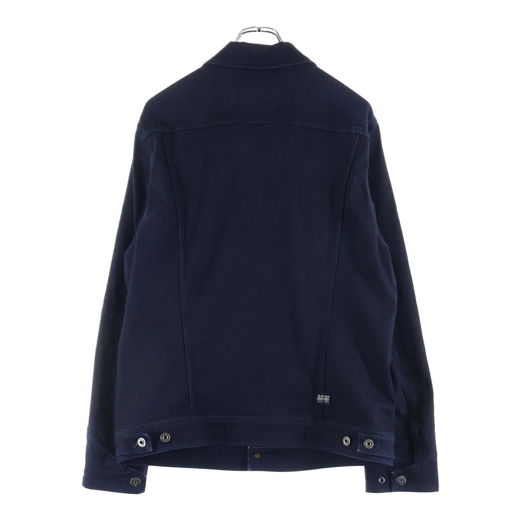 G-STAR RAW(ジースターロウ) ジップアップデニムジャケット インディゴブルー