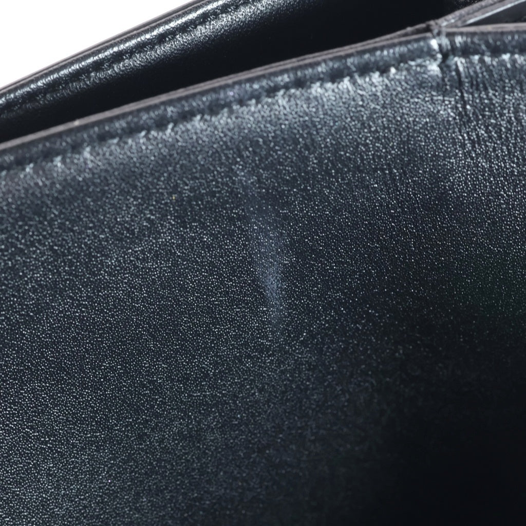 CELINE(セリーヌ) トリオンフ クラシック ショルダーバッグ ブラック レザー ゴールド金具 レディース