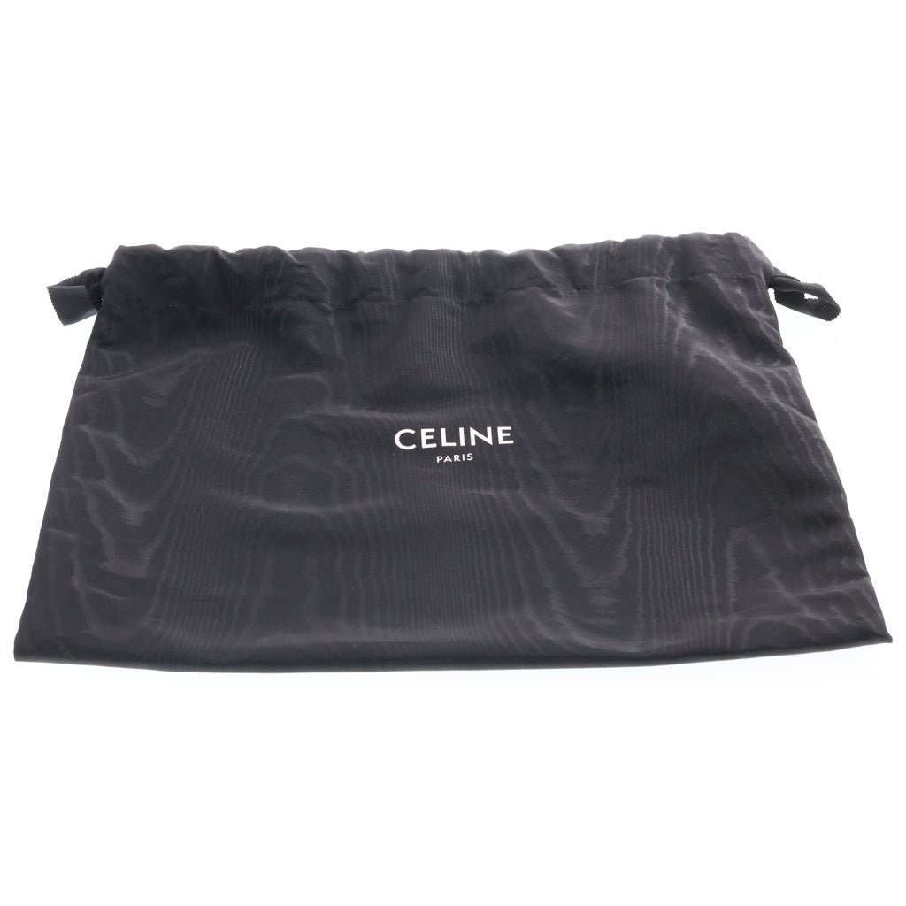 CELINE(セリーヌ) トリオンフ クラシック ショルダーバッグ ブラック レザー ゴールド金具 レディース