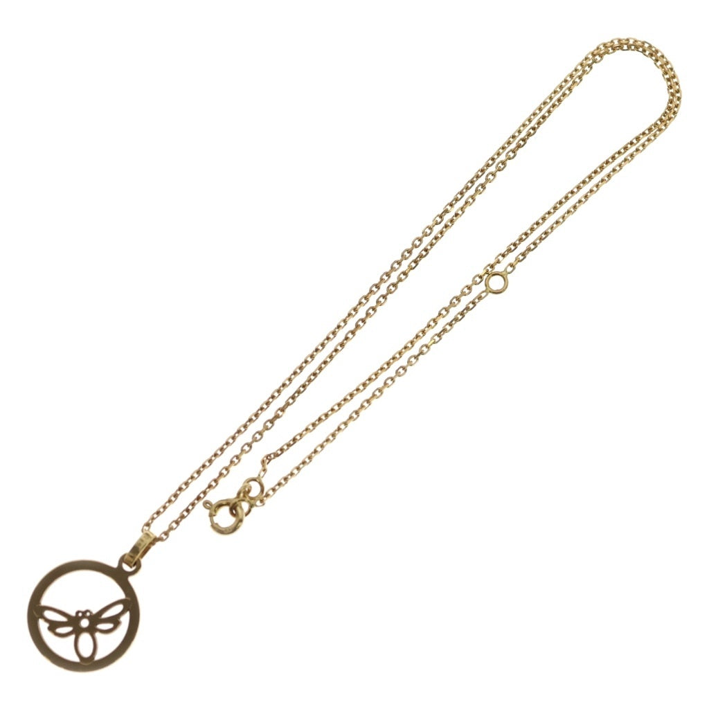 CHAUMET(ショーメ) アクロシュクール ミツバチ ペンダントネックレス Au750 K18 イエローゴールド レディース