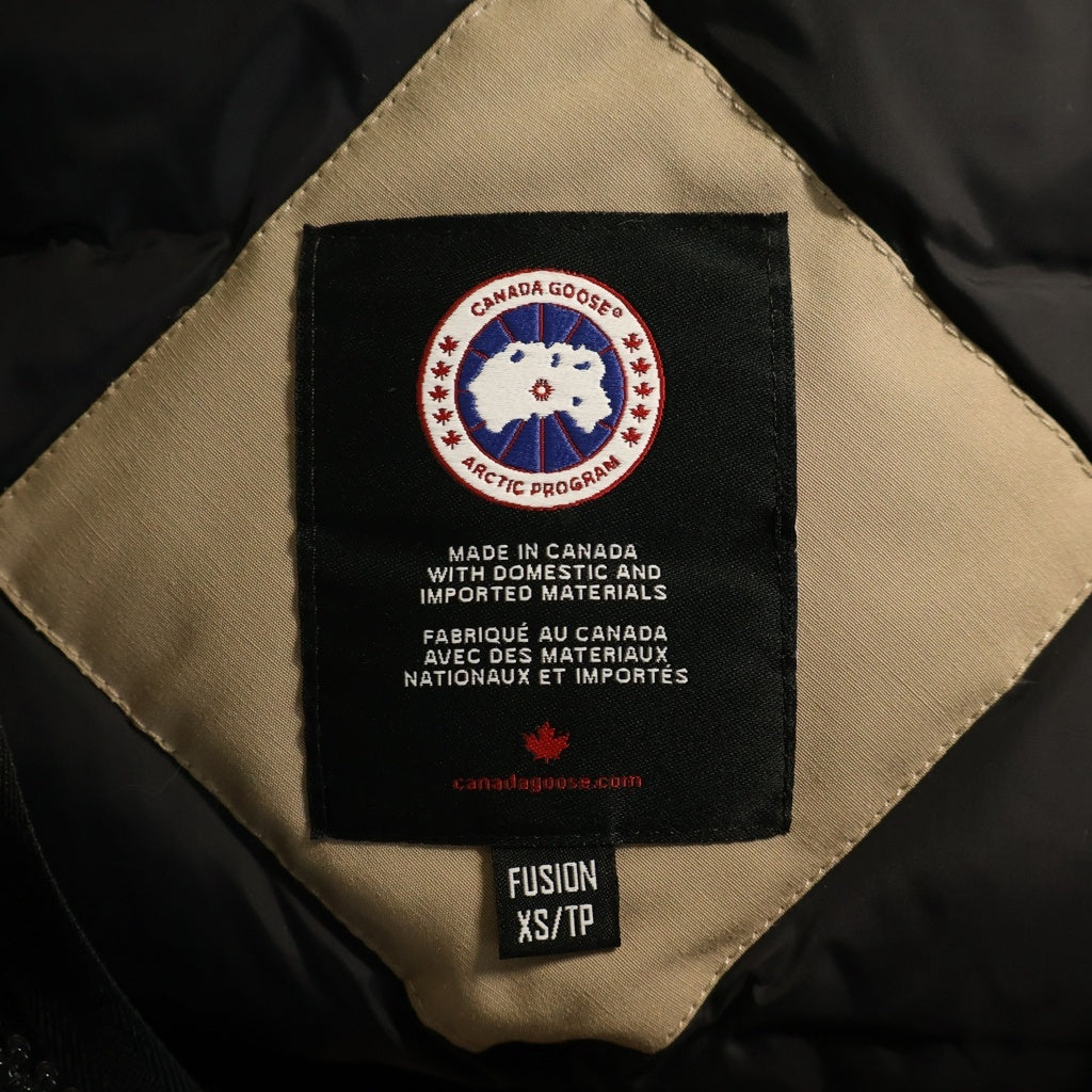 CANADA GOOSE(カナダグース) ジャスパー ファーフードダウンジャケット ダウンコート ベージュ レディース 68F8490