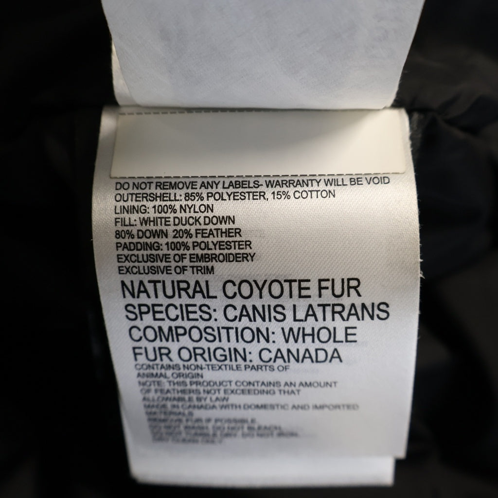 CANADA GOOSE(カナダグース) ジャスパー ファーフードダウンジャケット ダウンコート ベージュ レディース 68F8490
