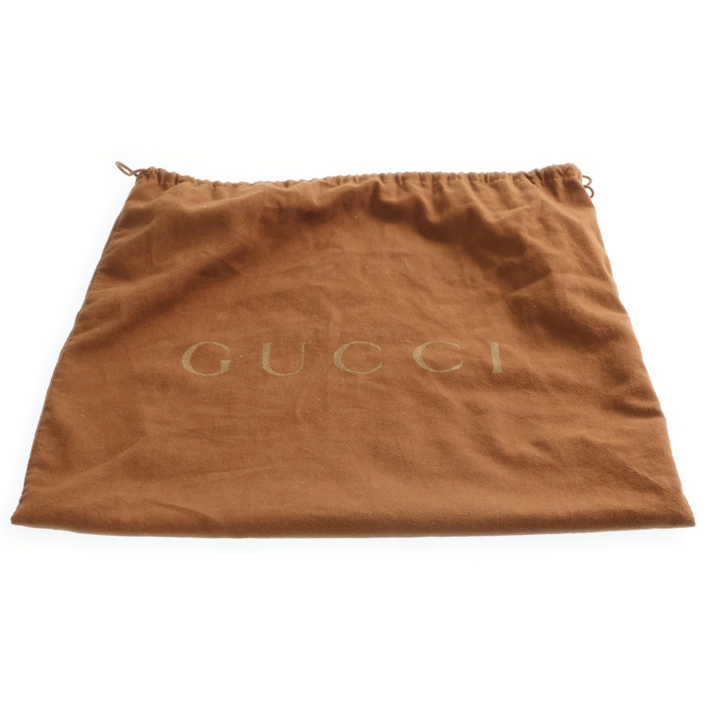 GUCCI(グッチ) GGキャンバス アビー ハンドバッグ オレンジ×ベージュ キャンバス×レザー 190525 ゴールド金具 レディース