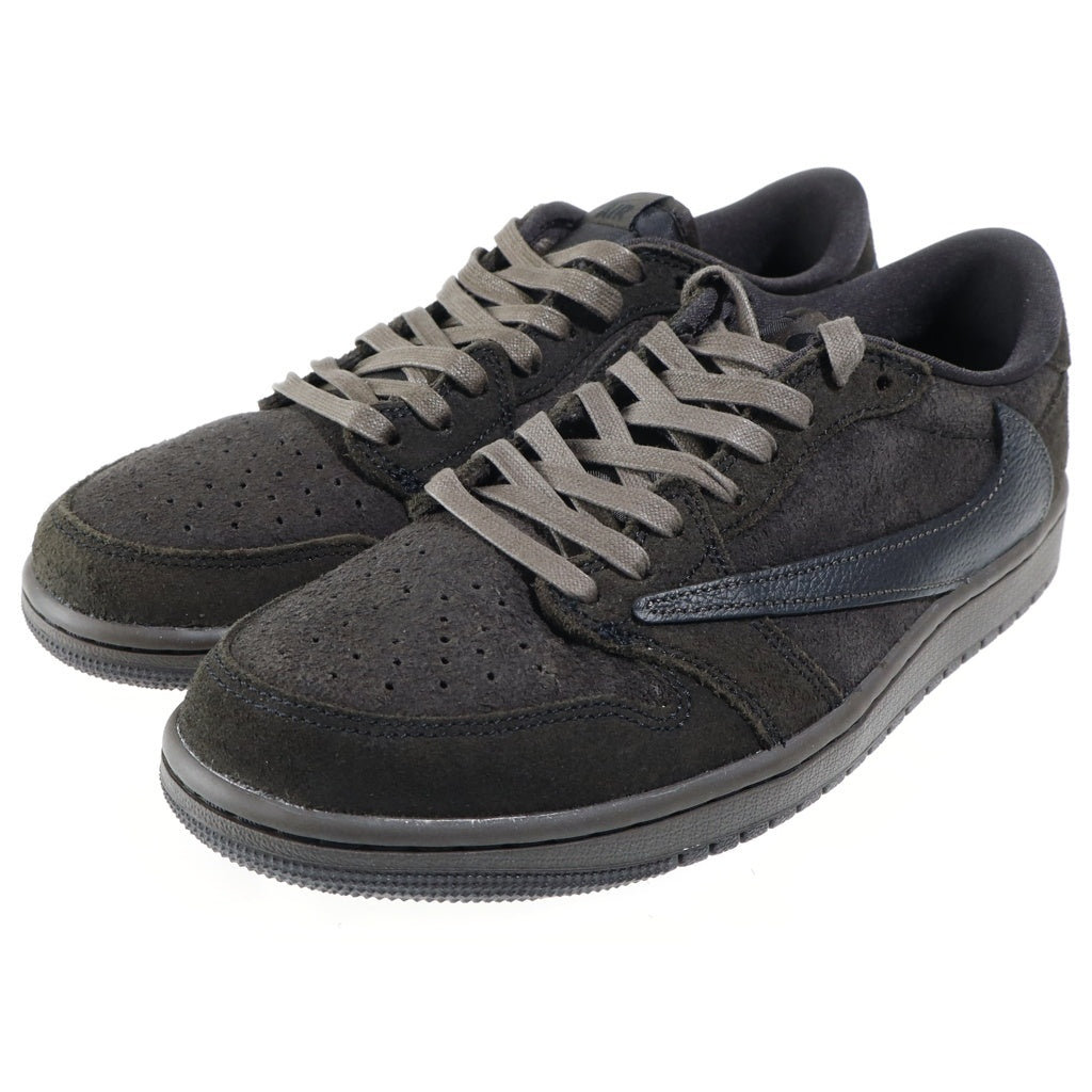 NIKE(ナイキ) Travis Scott Air Jordan 1 Low Velvet Brown and Dark Mocha トラヴィススコット エアジョーダン1 ロー OG SP ベルベットブラウン スニーカー