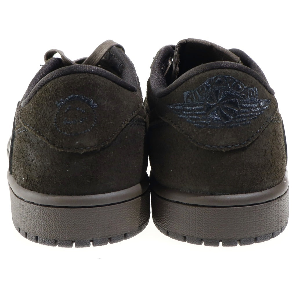 NIKE(ナイキ) Travis Scott Air Jordan 1 Low Velvet Brown and Dark Mocha トラヴィススコット エアジョーダン1 ロー OG SP ベルベットブラウン スニーカー