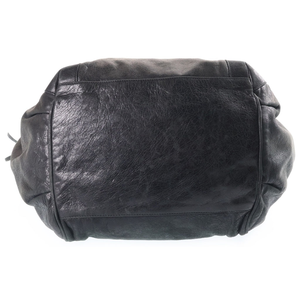 BALENCIAGA(バレンシアガ) ザ サンデー ハンドバッグ トートバッグ ブラック レザー 228750 ブラック金具 レディース