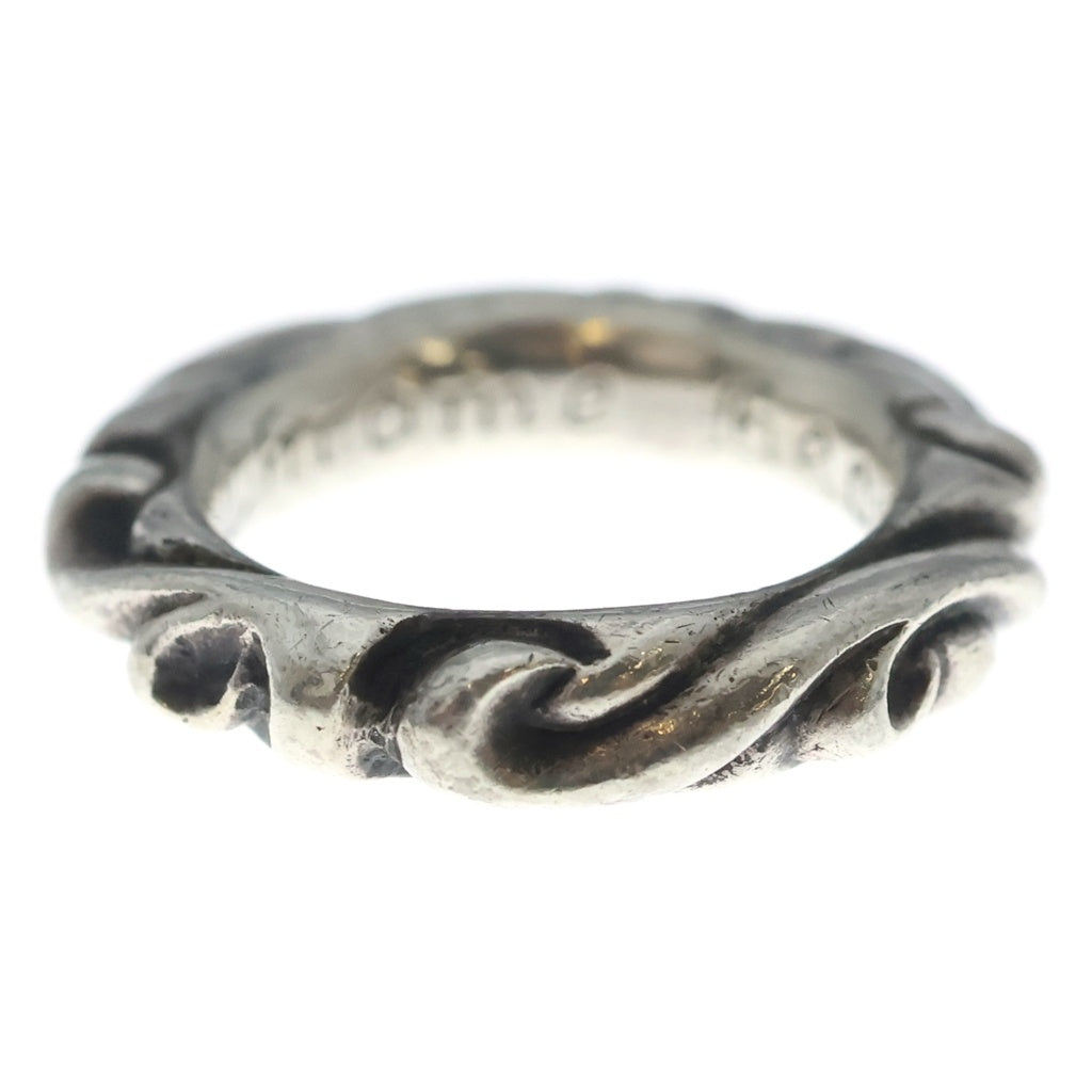 CHROME HEARTS(クロムハーツ) SCRL BAND スクロールバンド リング シルバー BCA351