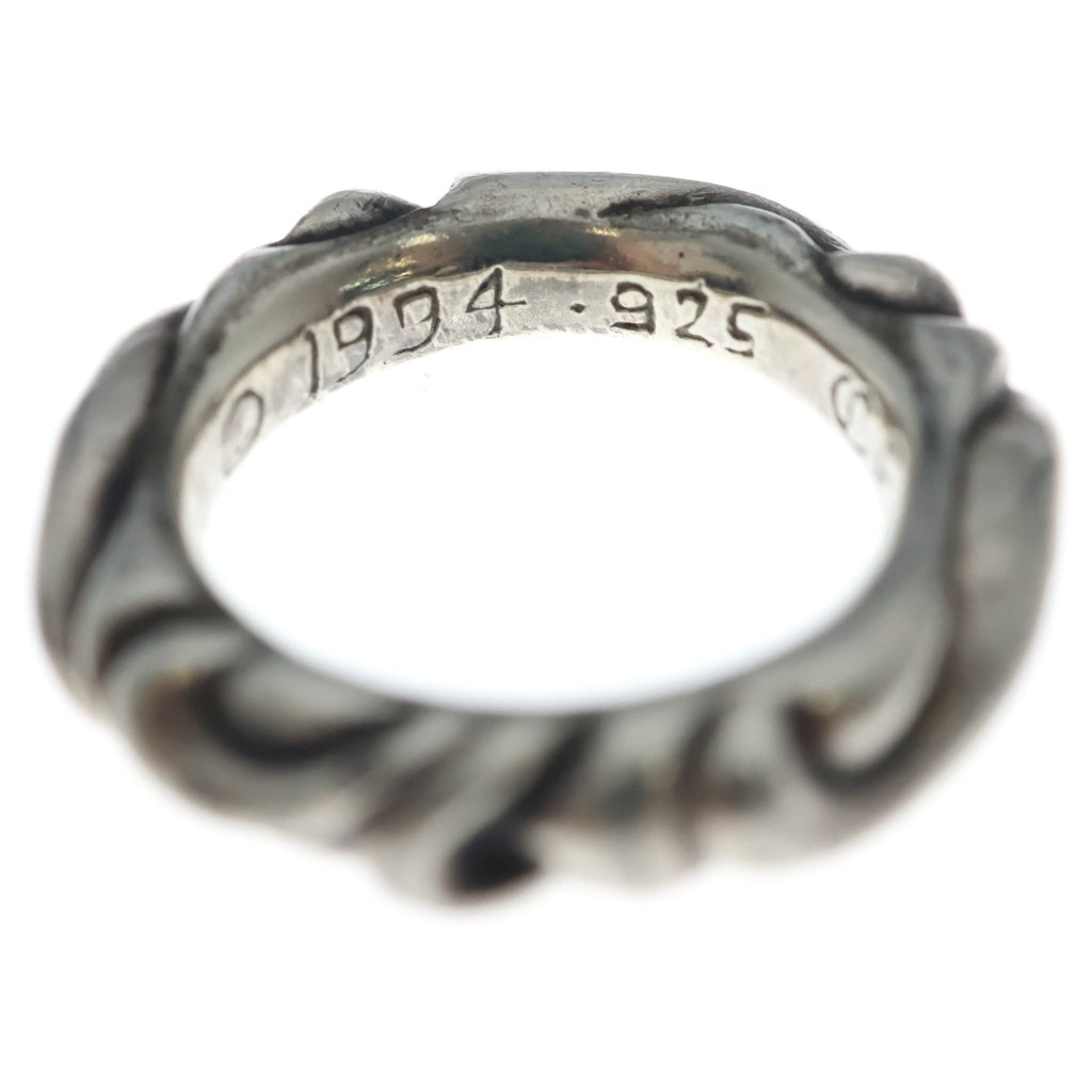 CHROME HEARTS(クロムハーツ) SCRL BAND スクロールバンド リング シルバー BCA351
