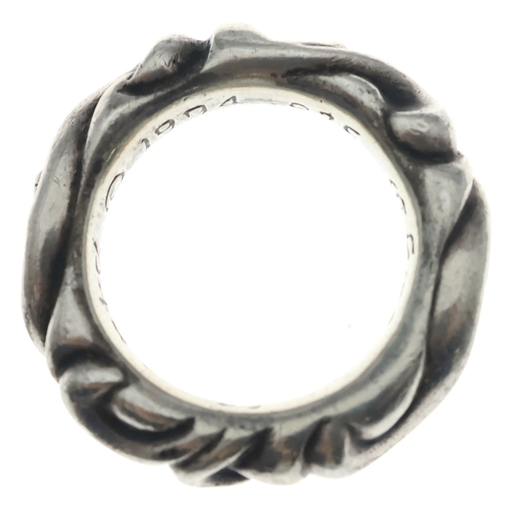 CHROME HEARTS(クロムハーツ) SCRL BAND スクロールバンド リング シルバー BCA351