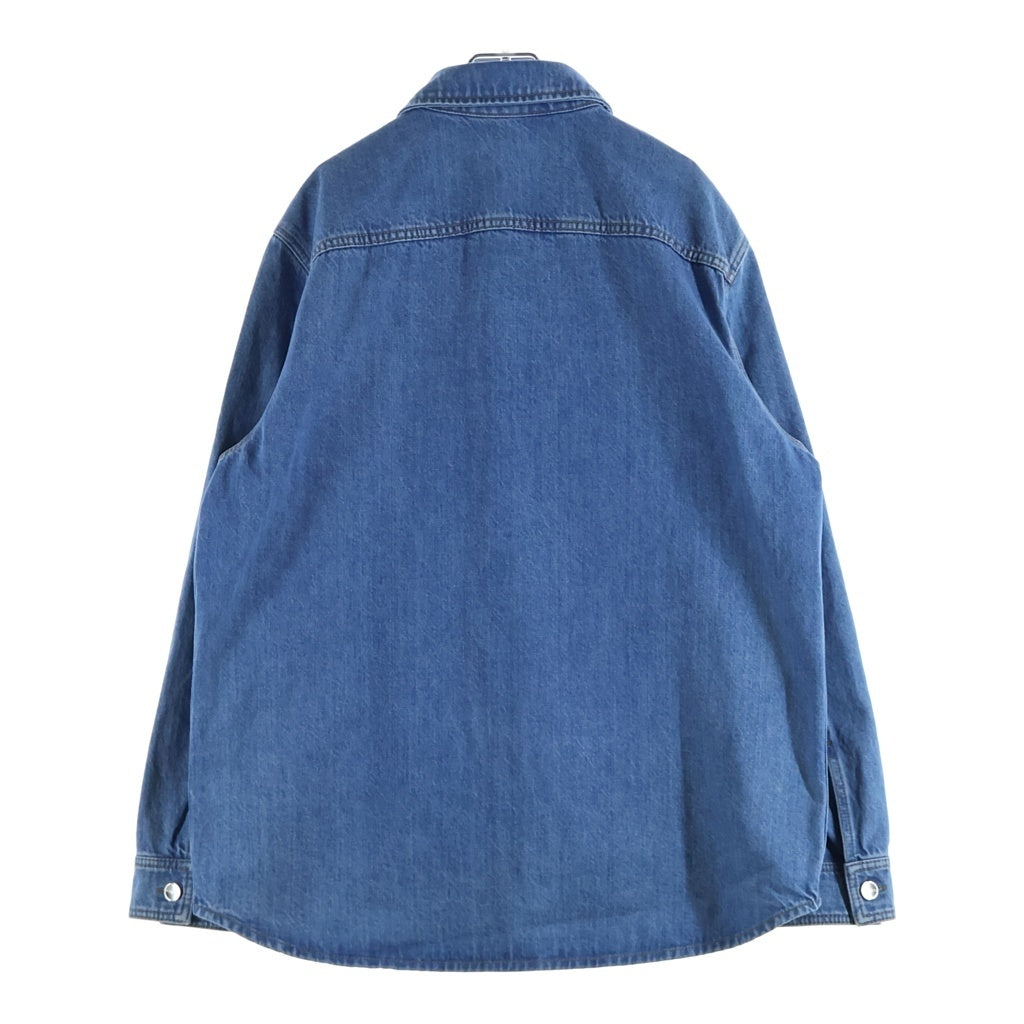 GUCCI(グッチ) 2025年 RELAXED FIT DENIM SHIRT リラックスフィットデニムシャツ インディゴ 820358 XDC6Y レディース