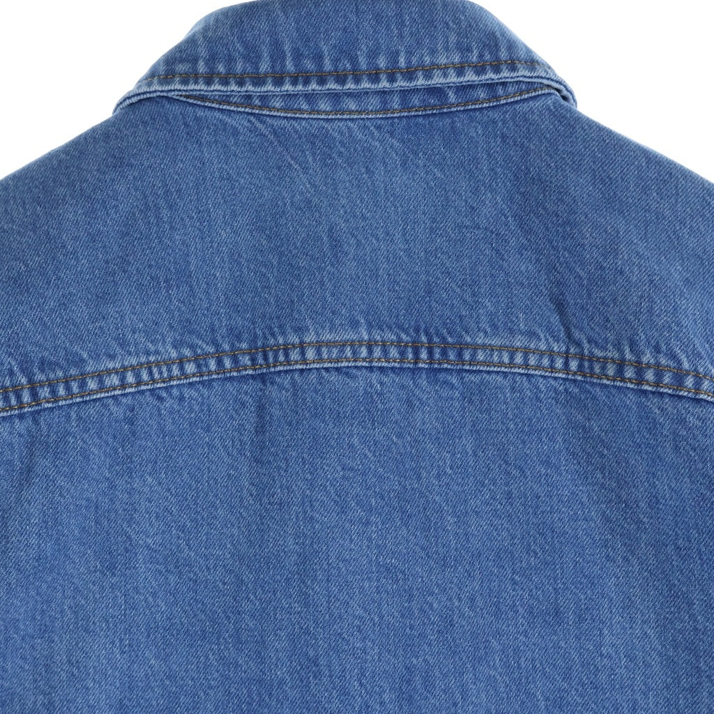 GUCCI(グッチ) 2025年 RELAXED FIT DENIM SHIRT リラックスフィットデニムシャツ インディゴ 820358 XDC6Y レディース