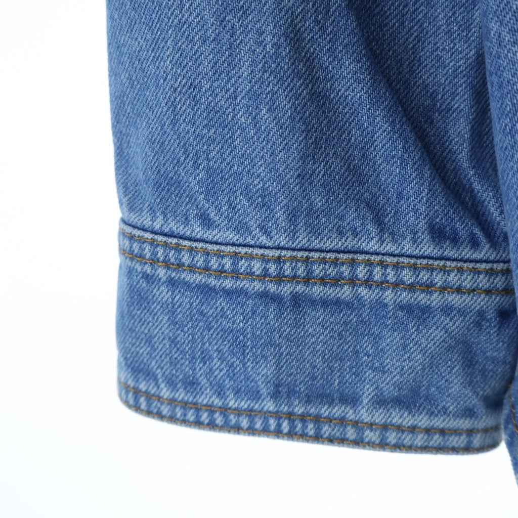 GUCCI(グッチ) 2025年 RELAXED FIT DENIM SHIRT リラックスフィットデニムシャツ インディゴ 820358 XDC6Y レディース