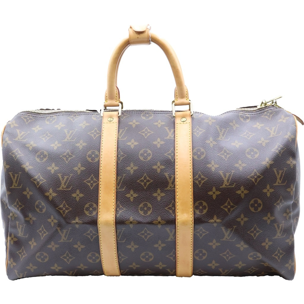 LOUIS VUITTON(ルイヴィトン) モノグラム キーポル45 ブラウン ボストンバッグ ハンドバッグ M41428 レディース