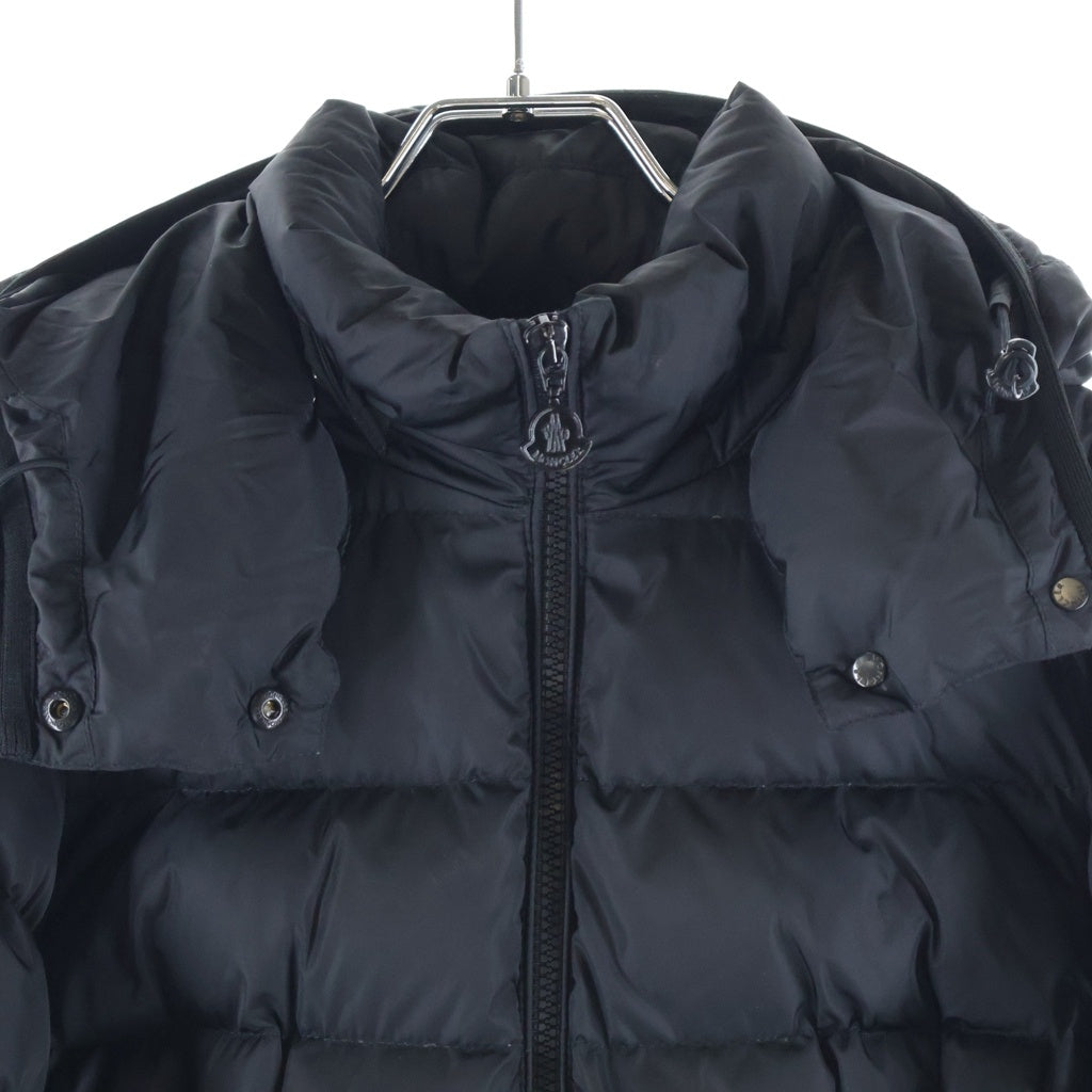MONCLER(モンクレール) ナイロンロングダウンジャケット ブラック A20934937205