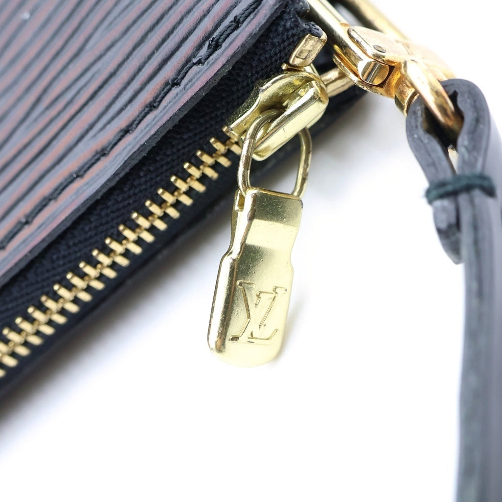 LOUIS VUITTON(ルイヴィトン) エピ ポシェットアクセソワール ポーチ ブラック M52942 レディース