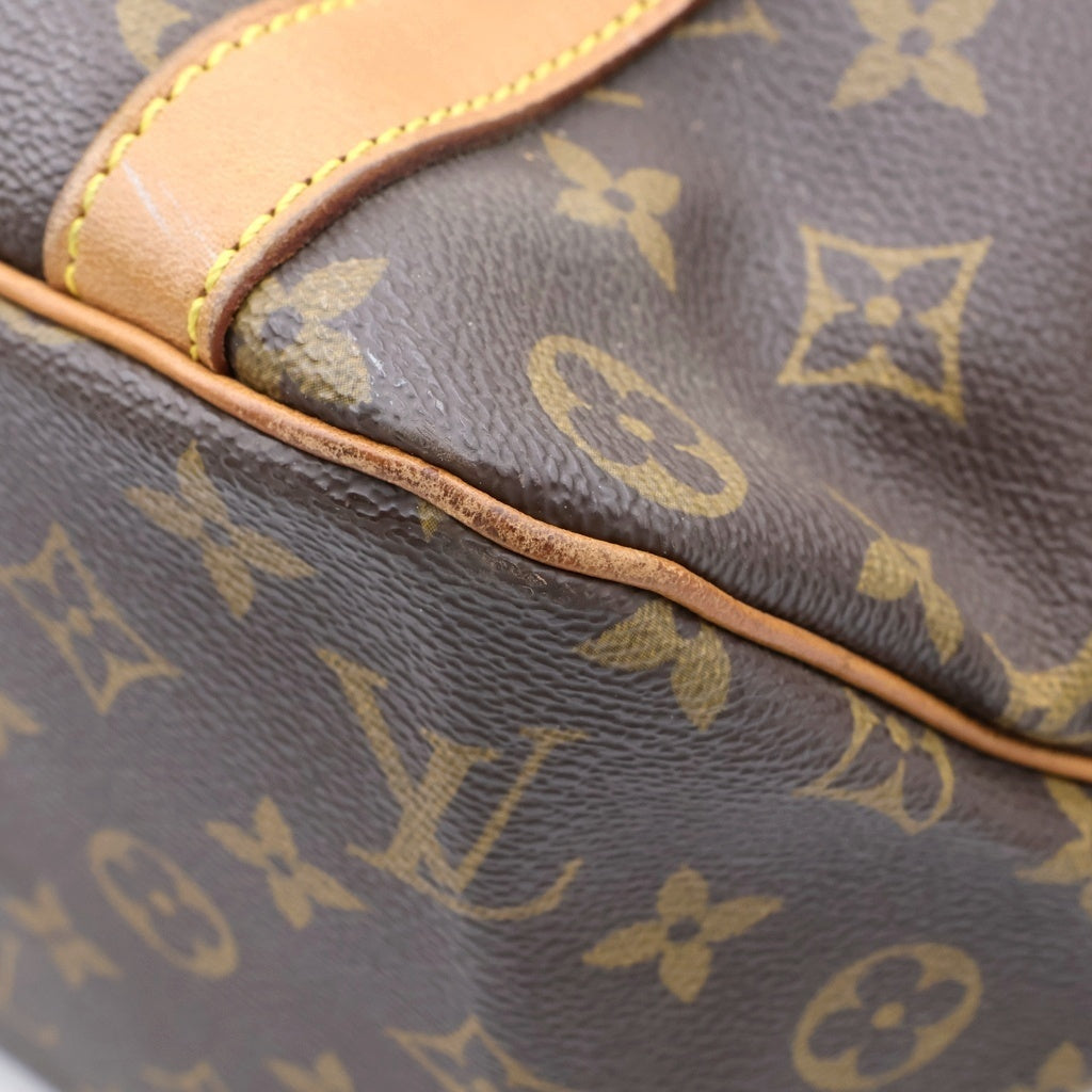 LOUIS VUITTON(ルイヴィトン) モノグラム サックショッピング ハンドバッグ ブラウン PVCレザー M51108 レディース