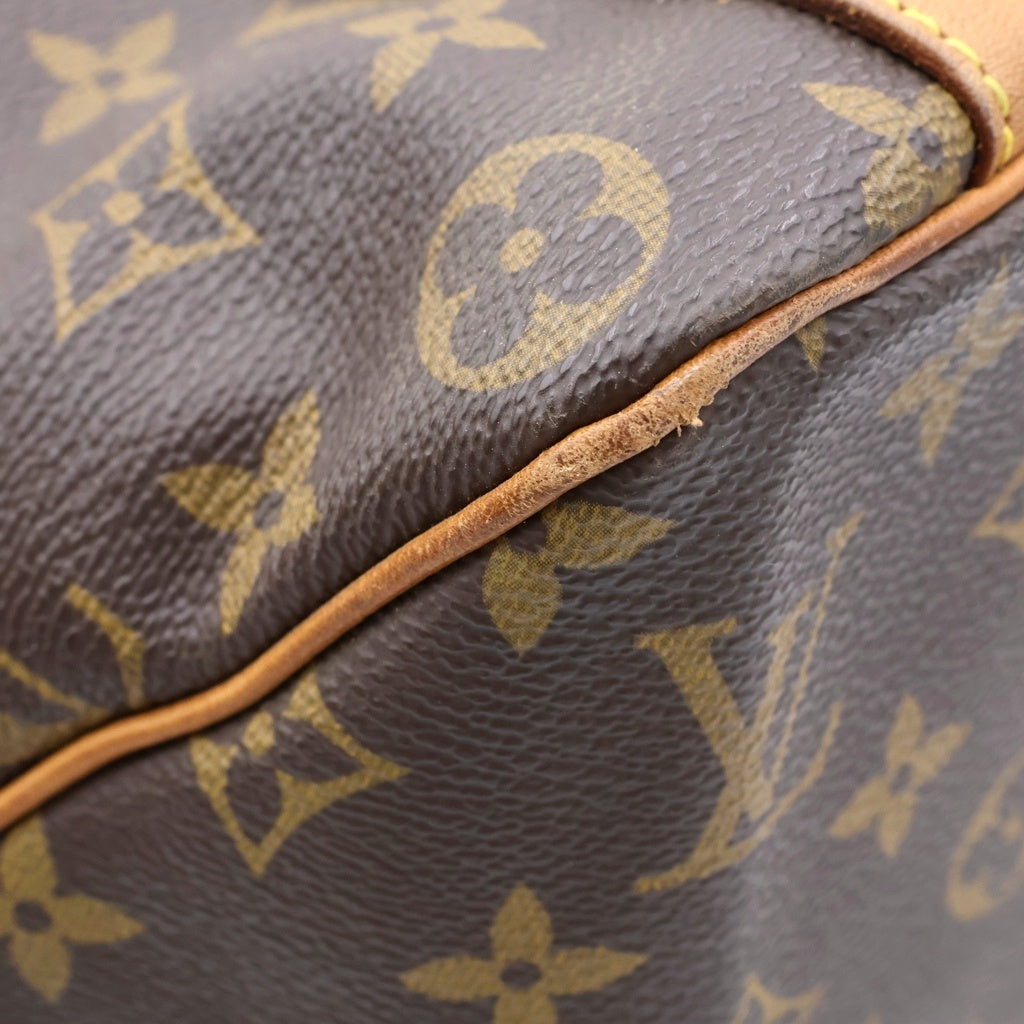 LOUIS VUITTON(ルイヴィトン) モノグラム サックショッピング ハンドバッグ ブラウン PVCレザー M51108 レディース