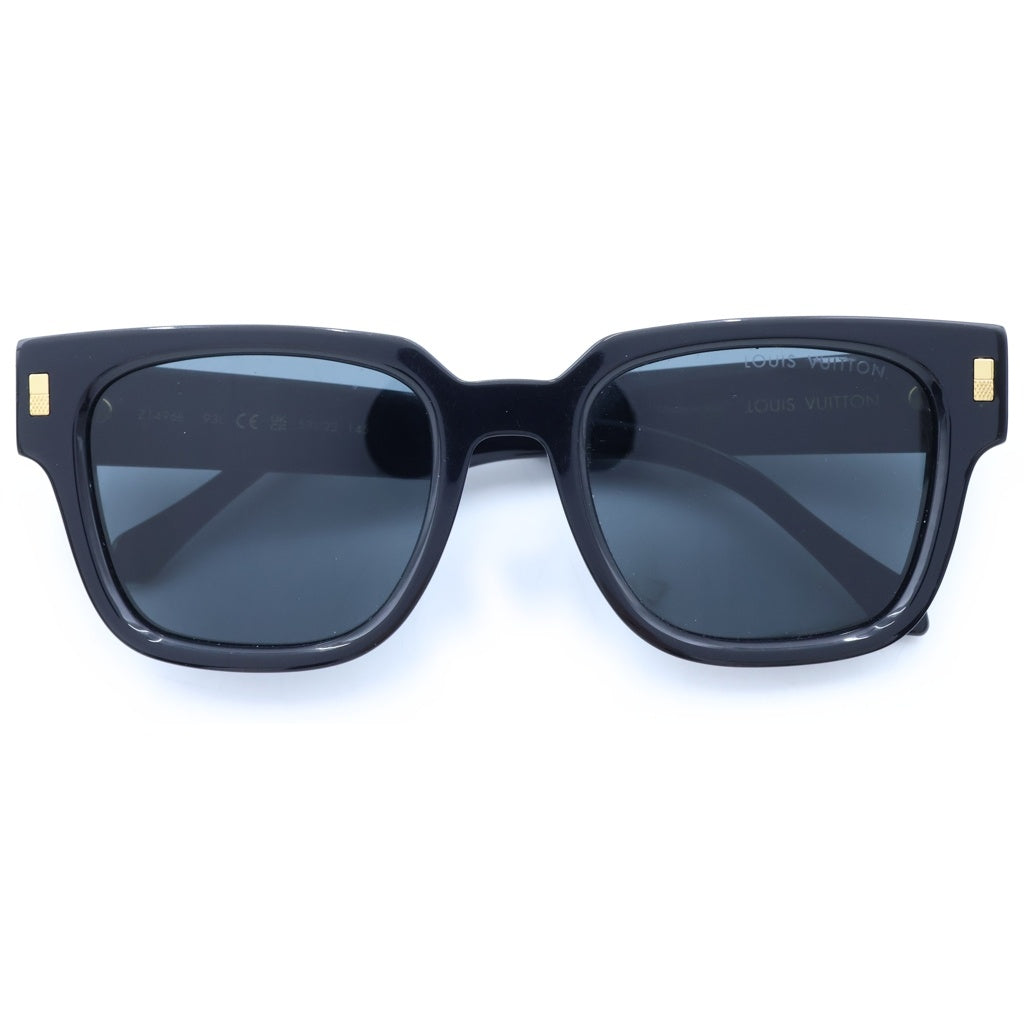LOUIS VUITTON(ルイヴィトン) LVエスケイプ スクエア サングラス アイウェア ブラック 53□22 Z1496E 眼鏡