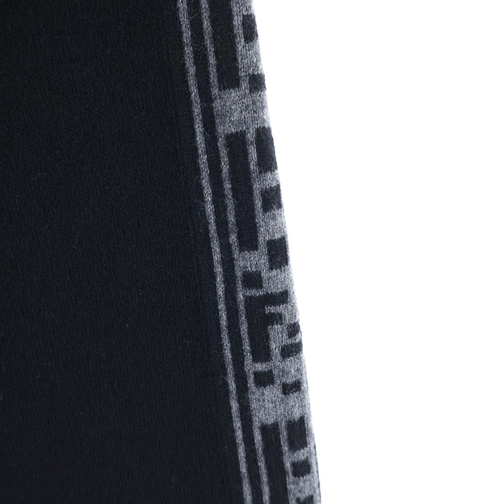 FENDI(フェンディ) 22AW ズッカ柄 カシミヤイージージョガーパンツ ブラック FZR016