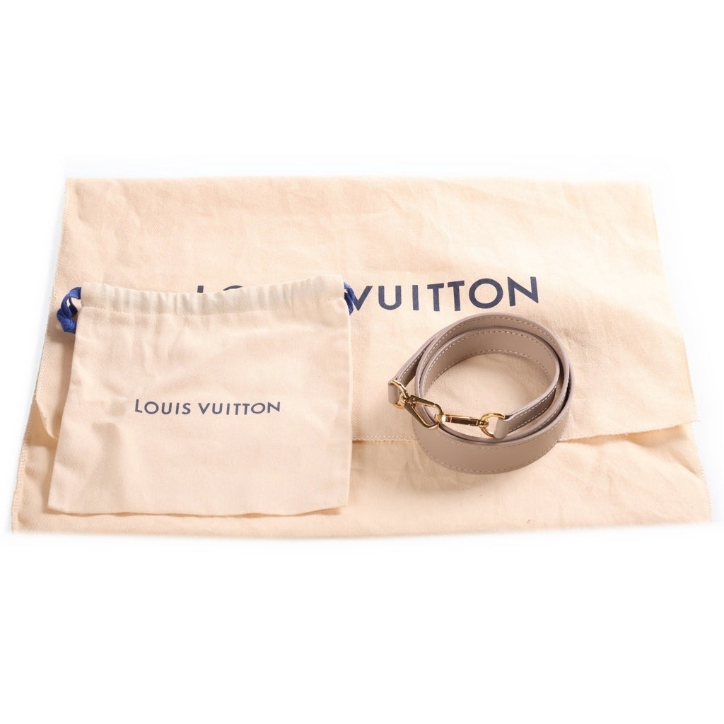 LOUIS VUITTON(ルイヴィトン) モノグラムマヒナ オンマイサイドPM 2WAYハンドバッグ ショルダーバッグ ベージュ レザー M20600 ゴールド金具 レディース