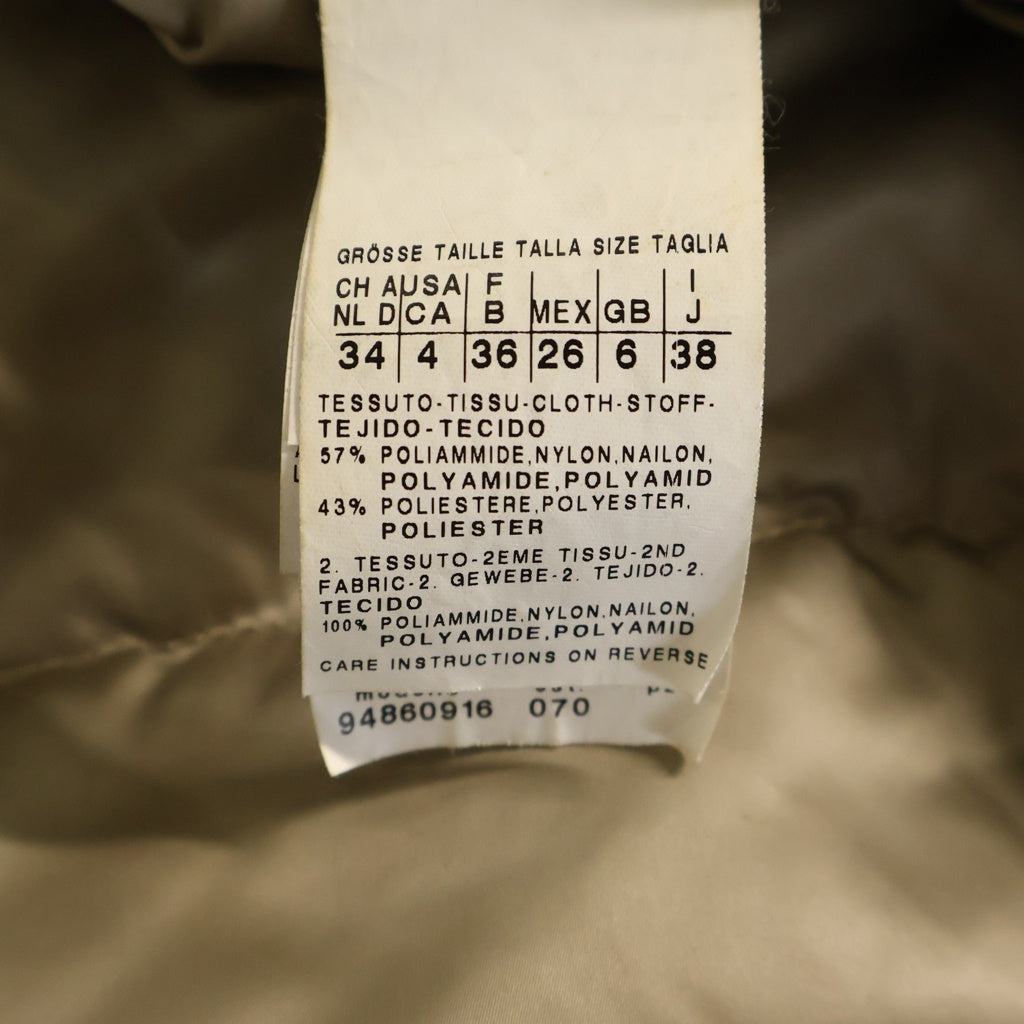 SUPREME(シュプリーム) 17AW ×THE NORTH FACE Leather Nuptse Jacket ノースフェイス レザーヌプシダウンジャケット レッド/ブラック NF0A3CAD