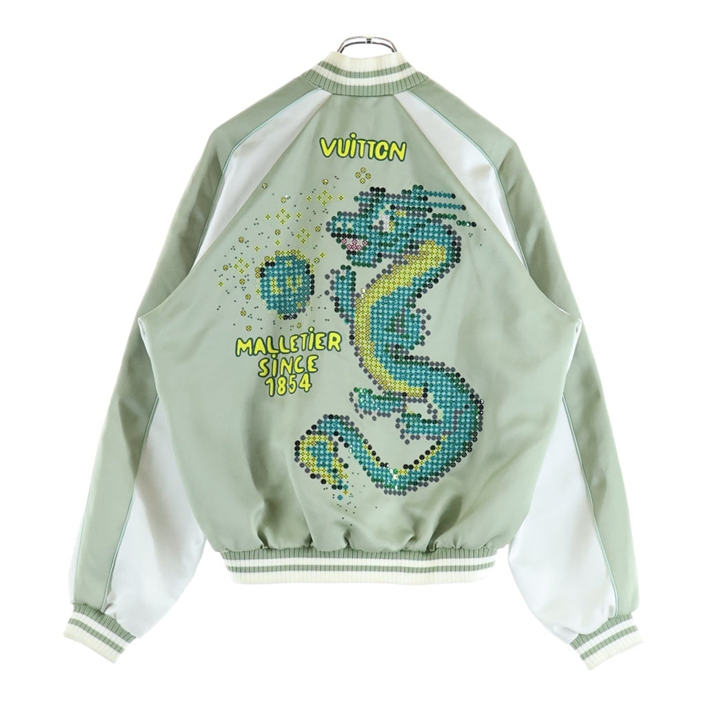 LOUIS VUITTON(ルイヴィトン) エンブロイダード ブルゾン スカジャン アウター ポリエステル RM241 GNO HQB99E