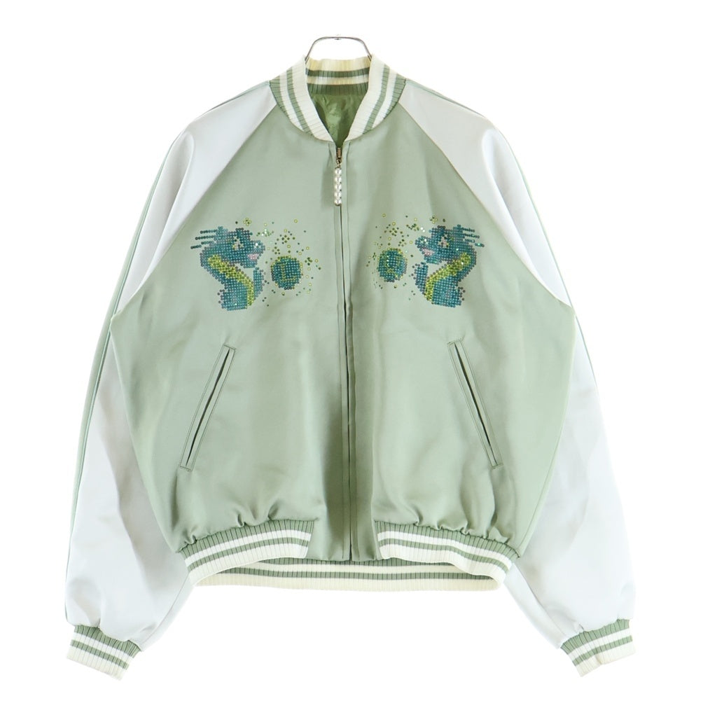 LOUIS VUITTON(ルイヴィトン) エンブロイダード ブルゾン スカジャン アウター ポリエステル RM241 GNO HQB99E