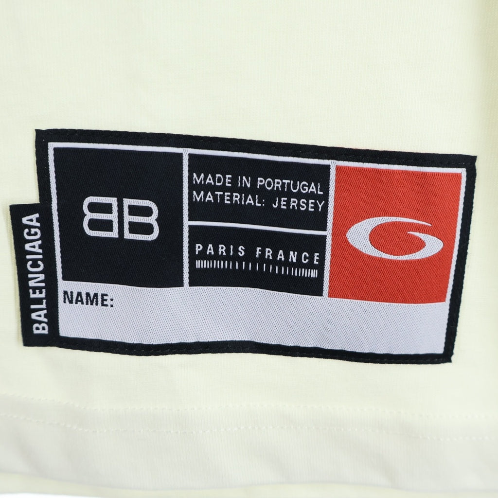 BALENCIAGA(バレンシアガ) 24SS Tシャツ 半袖 カットソー トップス バスケットボール コットン ホワイト 787349