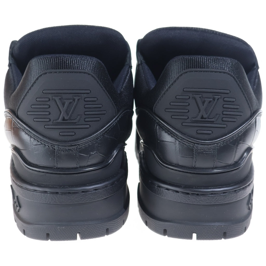 LOUIS VUITTON(ルイヴィトン) LV Trainer Maxi Line LVトレイナーマキシライン 厚底スニーカー ブラック 1ACN