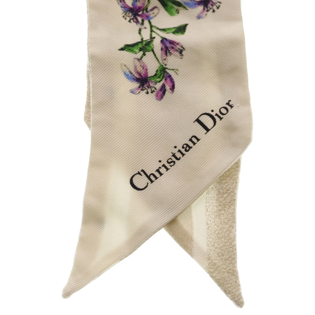 Christian Dior(クリスチャンディオール) ミッツァ スカーフ マルチカラー フラワーモチーフ シルク レディース