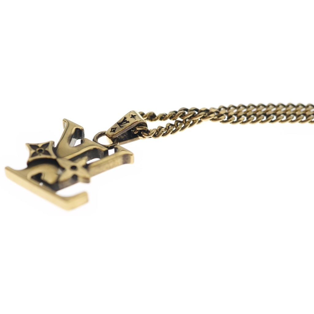 LOUIS VUITTON(ルイヴィトン) ペンダント・モノグラム ロウ ゴールド GP M03779