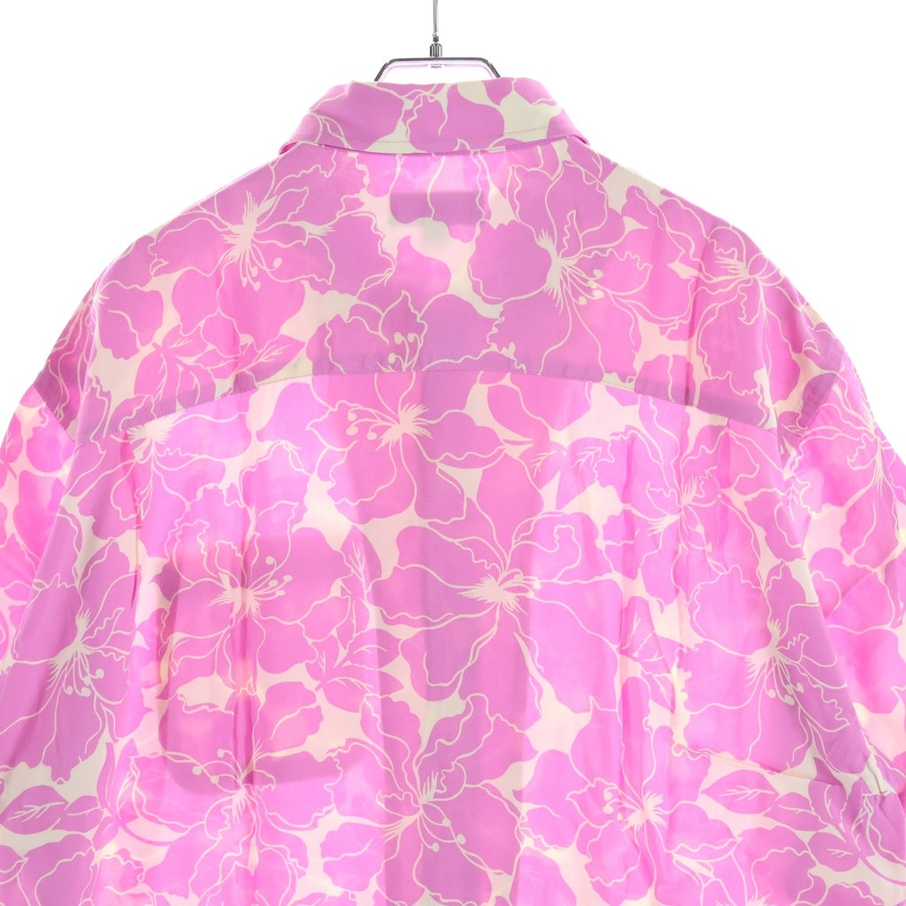 STUSSY(ステューシー) 2026SS FLORAL HAWAIIAN SHIRT ハワイアンシャツ ピンク