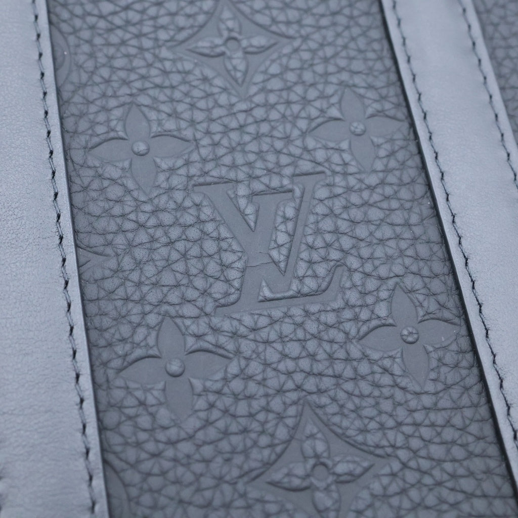 LOUIS VUITTON(ルイヴィトン) モノグラムアンプラント ソフトトランクウォレット ショルダーバッグ ブラック レザー M80224 RFID