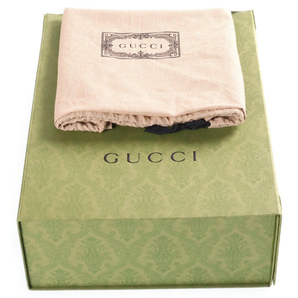 GUCCI(グッチ) ジャンボGG クロスボディバッグ ブラック レザー 766937 レディース