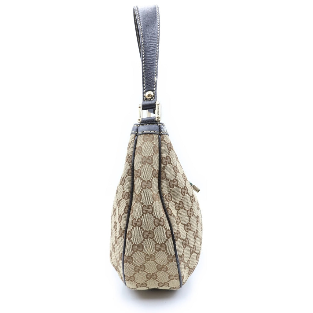 GUCCI(グッチ) GGキャンバス シェリーライン ワンショルダーバッグ ベージュ キャンバス 233608 レディース