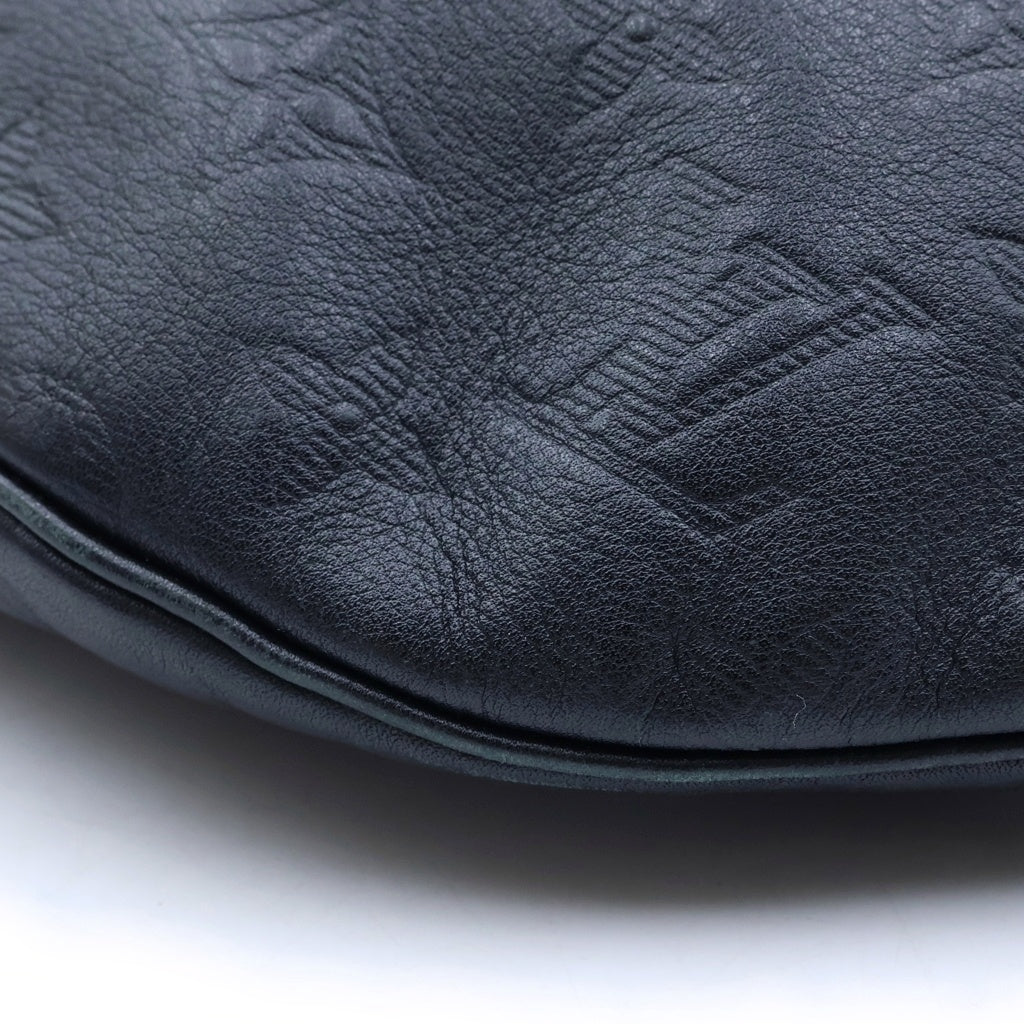 LOUIS VUITTON(ルイヴィトン) モノグラムシャドウ ディスカバリー バムバッグPM レザー ボディ ショルダーバッグ ブラック M46036 レディース