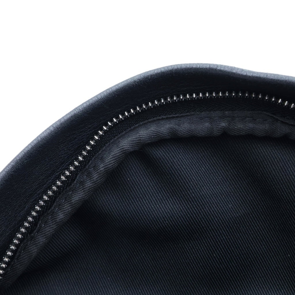 LOUIS VUITTON(ルイヴィトン) モノグラムシャドウ ディスカバリー バムバッグPM レザー ボディ ショルダーバッグ ブラック M46036 レディース