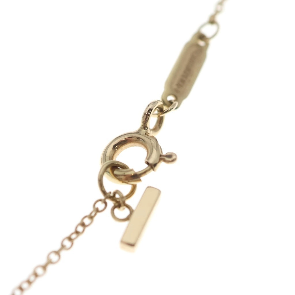 TIFFANY & Co.(ティファニー) Tスマイル スモール ネックレス ペンダント チェーン ピンクゴールド Au750PG