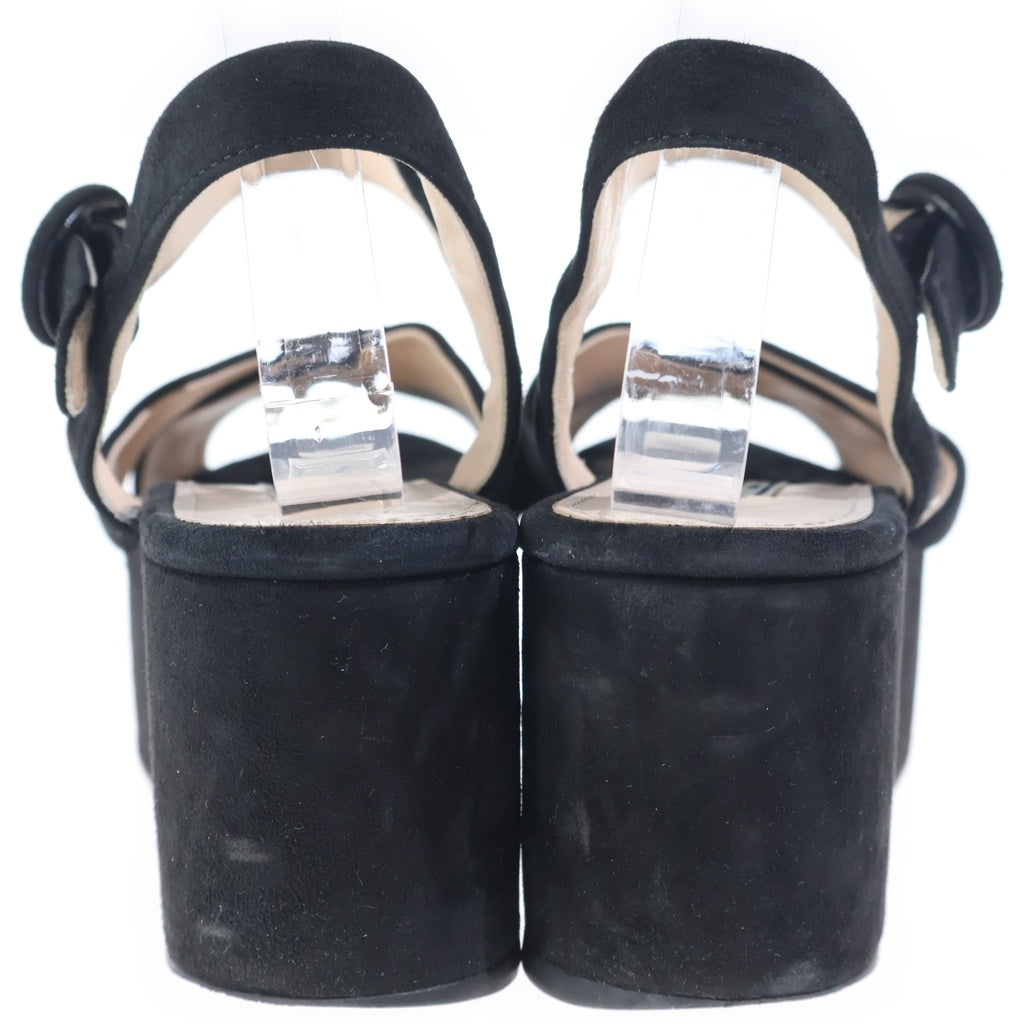 PRADA(プラダ) ストラップ サンダル スエード レディース 1XP882