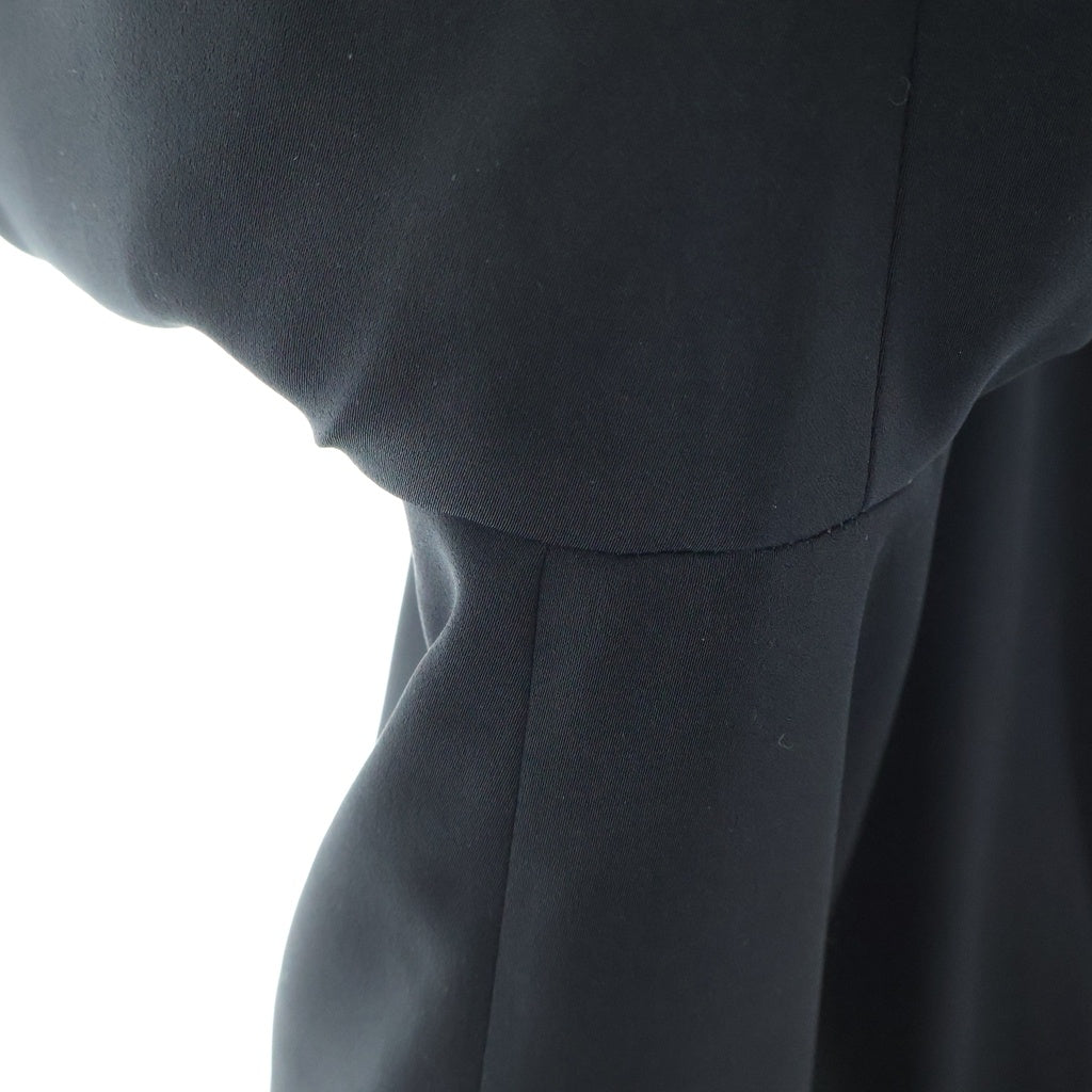 GIORGIO ARMANI(ジョルジオアルマーニ) トレンチコート ロングコート アウター ポリエステル ブラック