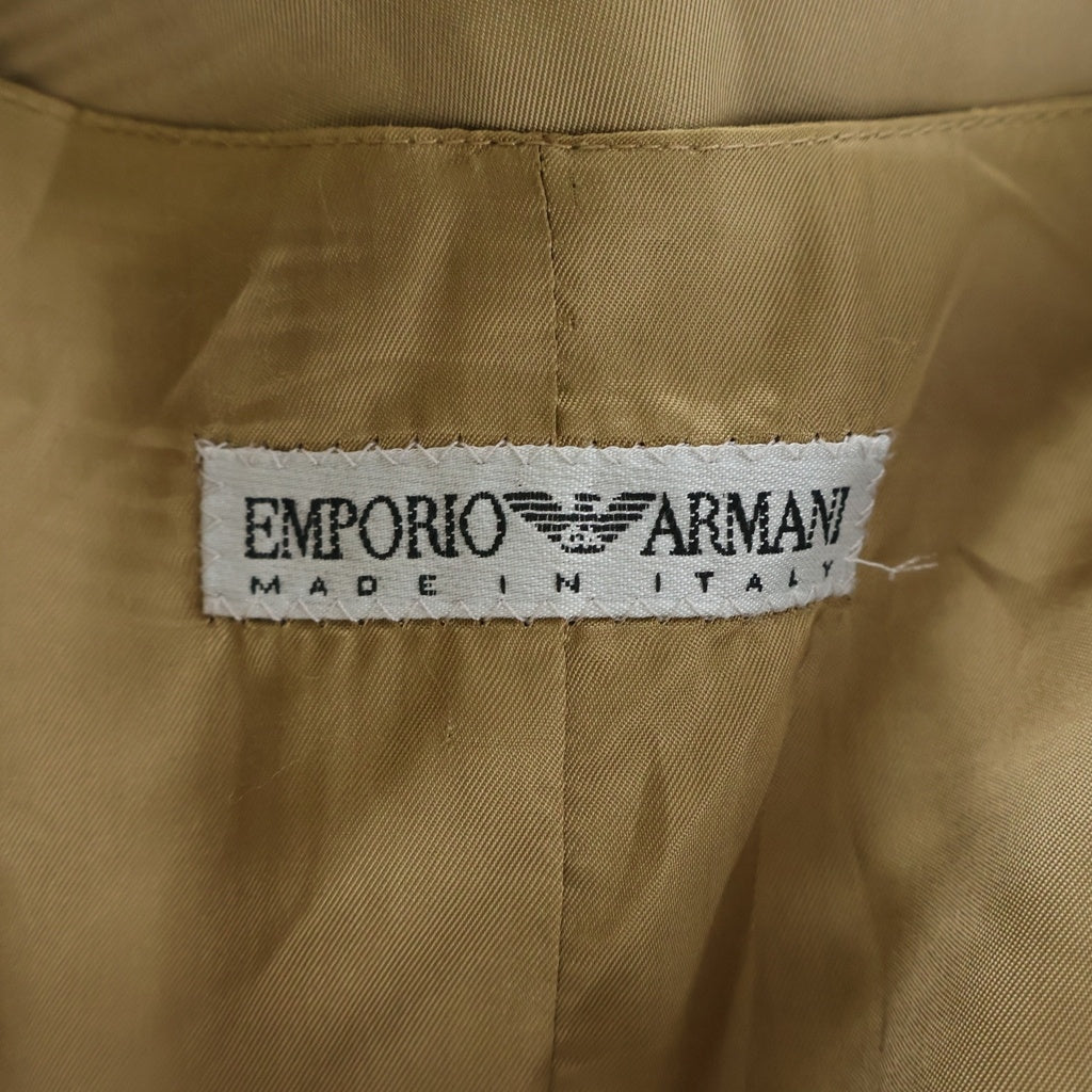EMPORIO ARMANI(エンポリオアルマーニ) ジャケット ベスト セット アウター ウール ブラウン
