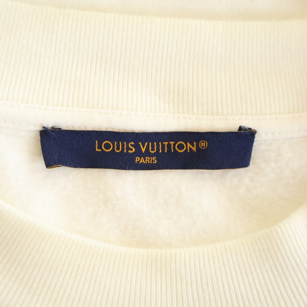 LOUIS VUITTON(ルイヴィトン) 24SS マルティエインターナショナル グラフィックシグネイチャースウェット RM241M 1HN HQY23W ホワイト