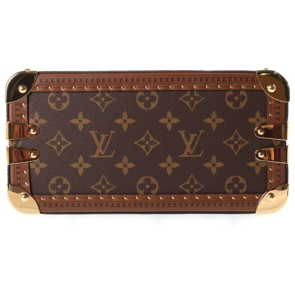 LOUIS VUITTON(ルイヴィトン) モノグラム アルマ・トランク ショルダーバッグ ブラウン PVCレザー M11114 RFID レディース