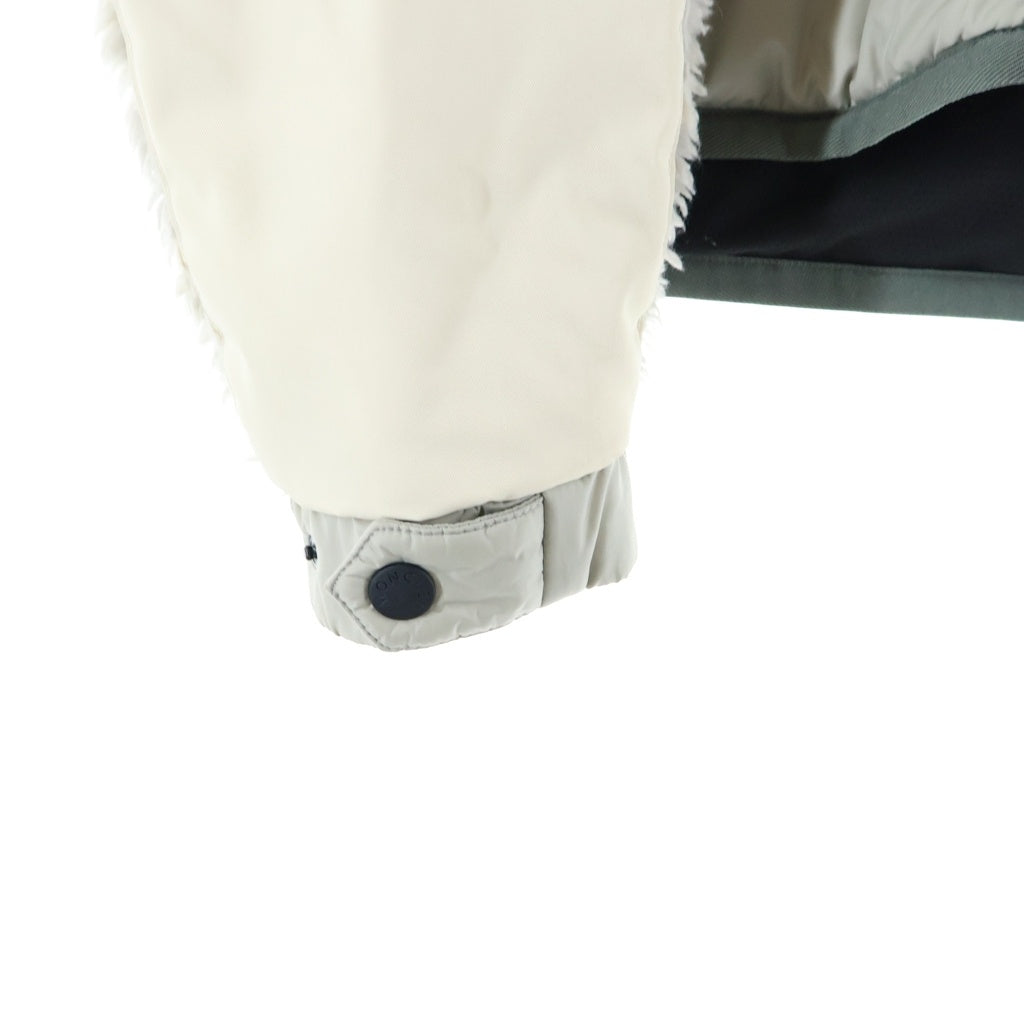 MONCLER(モンクレール) 22AW GRENOBLE ボア フリース ジップアップ パーカー フーディー グレー H20978G00002