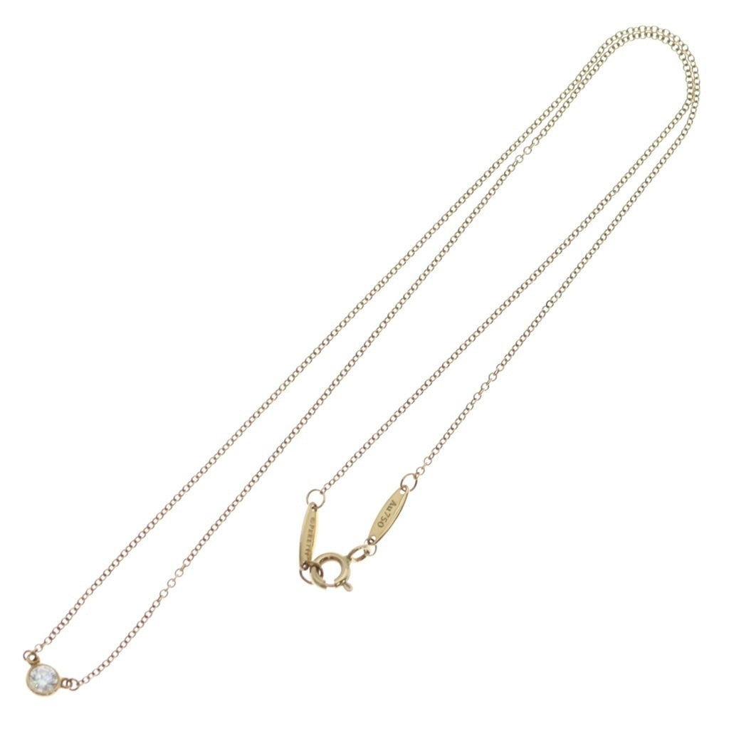 TIFFANY & Co.(ティファニー) バイザヤード ネックレス ピンクゴールド Au750 PG レディース