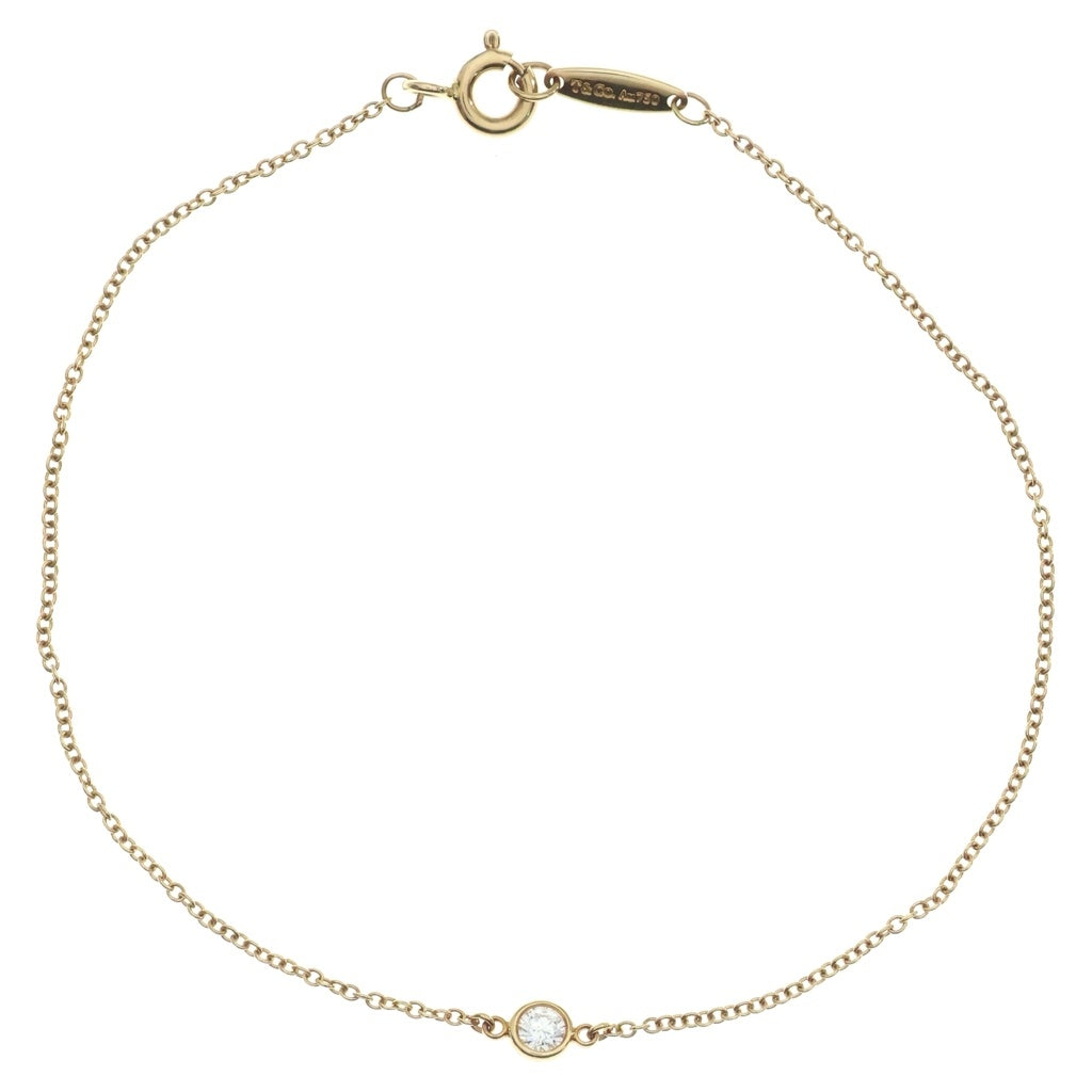 TIFFANY & Co.(ティファニー) バイザヤード ブレスレット ピンクゴールド 1PD ダイヤ Au750 PG