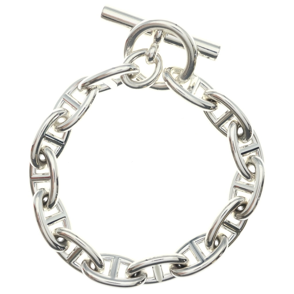 HERMES(エルメス) Chaine d'Ancre GM 14Links シェーヌダンクルGM 14コマ ブレスレット シルバー Ag925 レディース