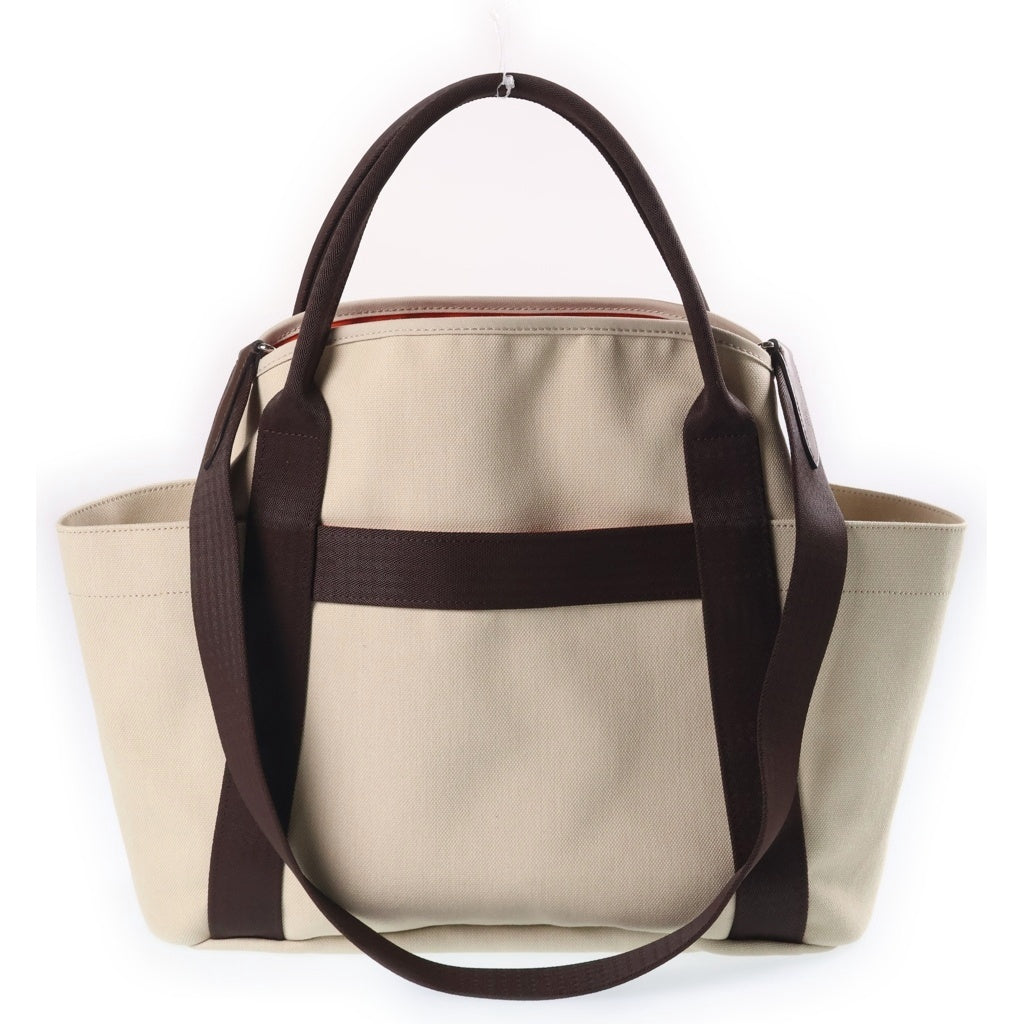 HERMES(エルメス) サックドパンサージュ トートバッグ グルーム ベージュ・サブール トワルシェブロン K刻印 レディース