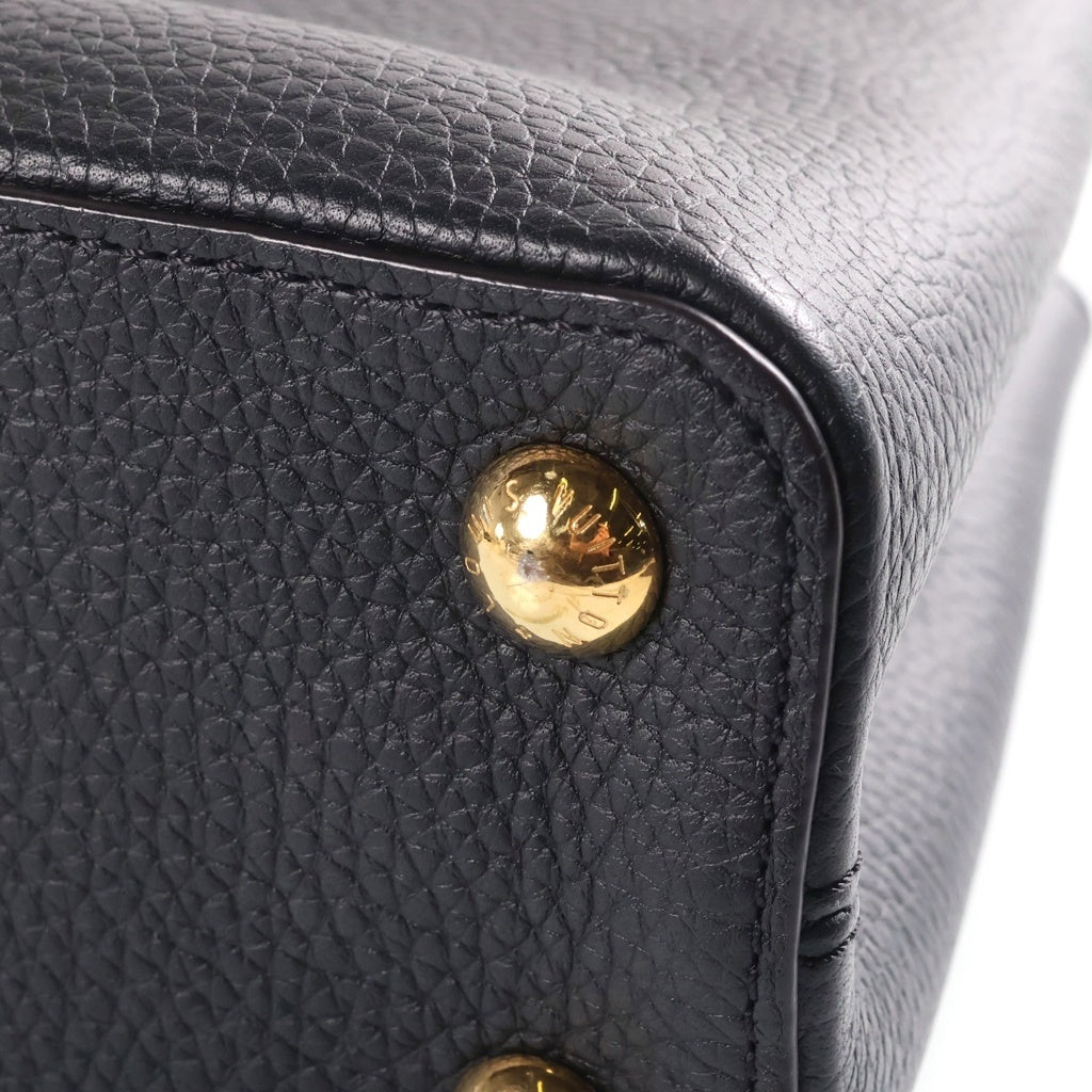 LOUIS VUITTON(ルイヴィトン) カプシーヌBB ハンドバッグ ブラック トリヨンクレマンス M94755 RFID レディース